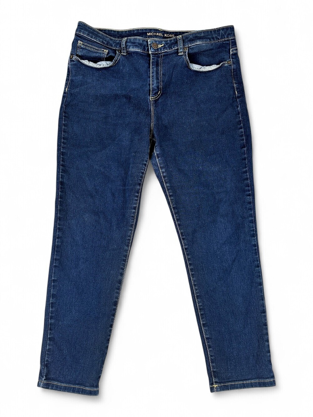 Michael Kors Ankle Skinny Jeans Plus Size 14 Dark Wash